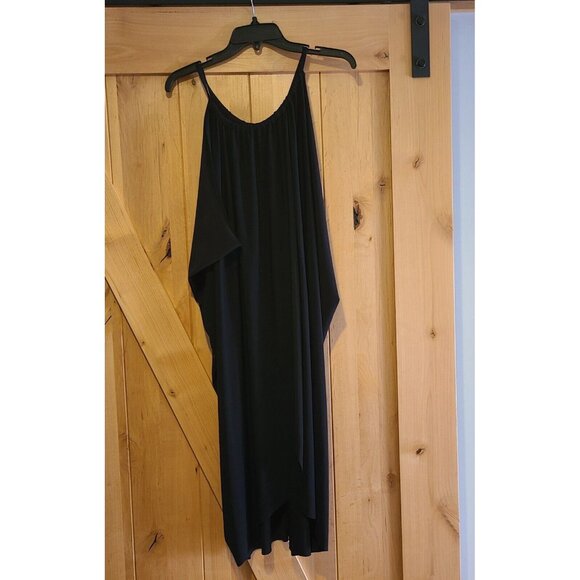 Magicsuit Plus Size 3X  BLACK Draped Swim Cover up Dress - Picture 3 of 11